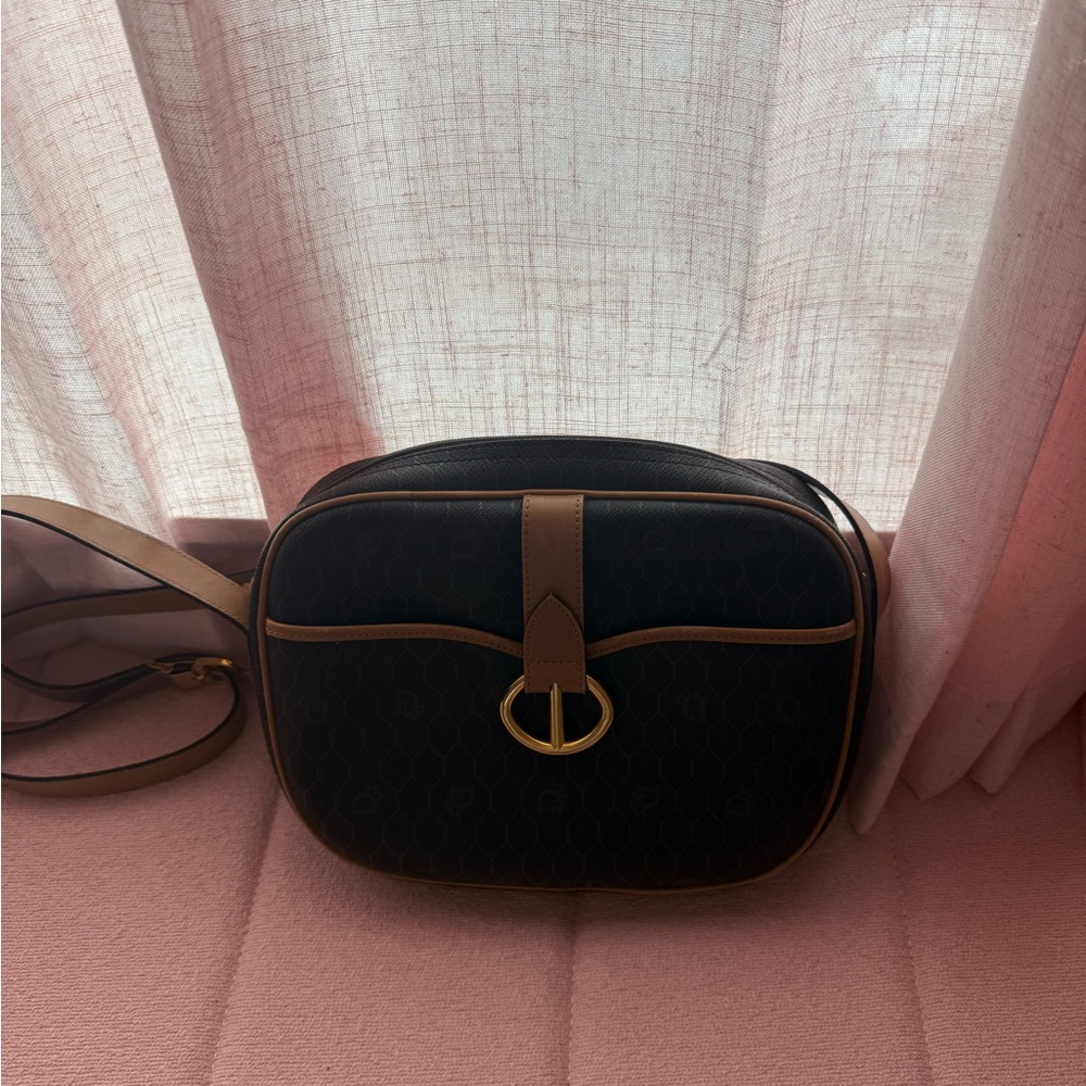 Dior honeycomb vintage Black and Tan